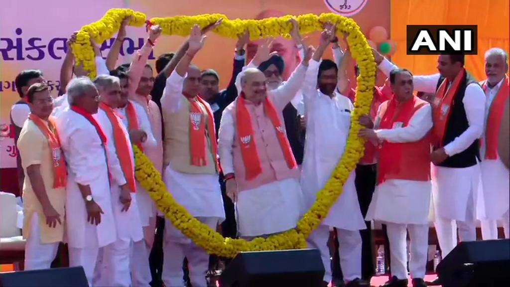 Will take LK Advani's legacy forward: Amit Shah on filing nomination from Gandhinagar