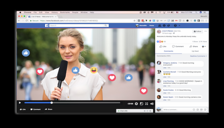 facebook live