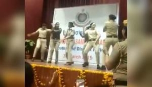 Watch: Delhi policewomen, IPS Officer shakes leg on Sapna Choudhary’s ‘Teri Aakhya Ka Yo Kajal’; video goes viral