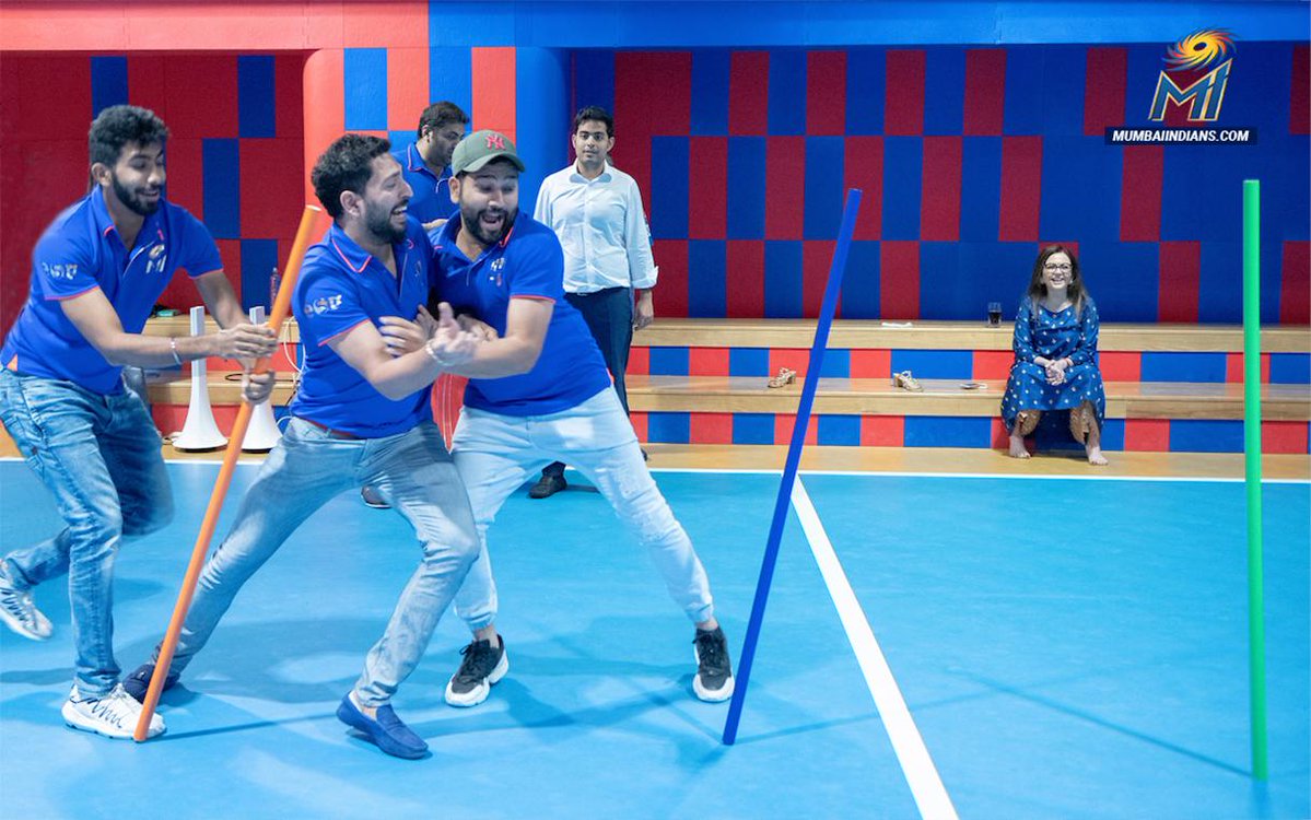 Here's what Rohit Sharma, Yuvraj Singh and Jasprit Bumrah did during team bonding activities