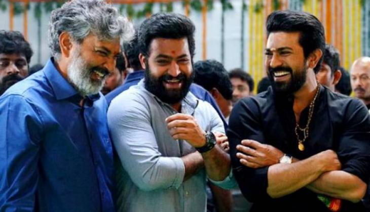 Viral Video: Jr NTR, Ram Charan enjoying scooty ride on the sets SS Rajamouli's RRR 