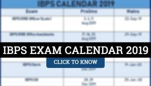 IBPS Exam 2019 Calendar: Check out the official dates for PO, Clerk and RRB exam