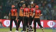 IPL 2019: हैदराबाद के गेंदबाजों के सामने बेबस नजर आए दिल्ली के बल्लेबाज, बनाए 129 रन