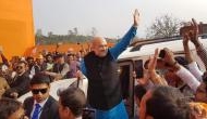 Amit Shah takes out roadshow in Gandhinagar on BJP's 39th Foundation Day 