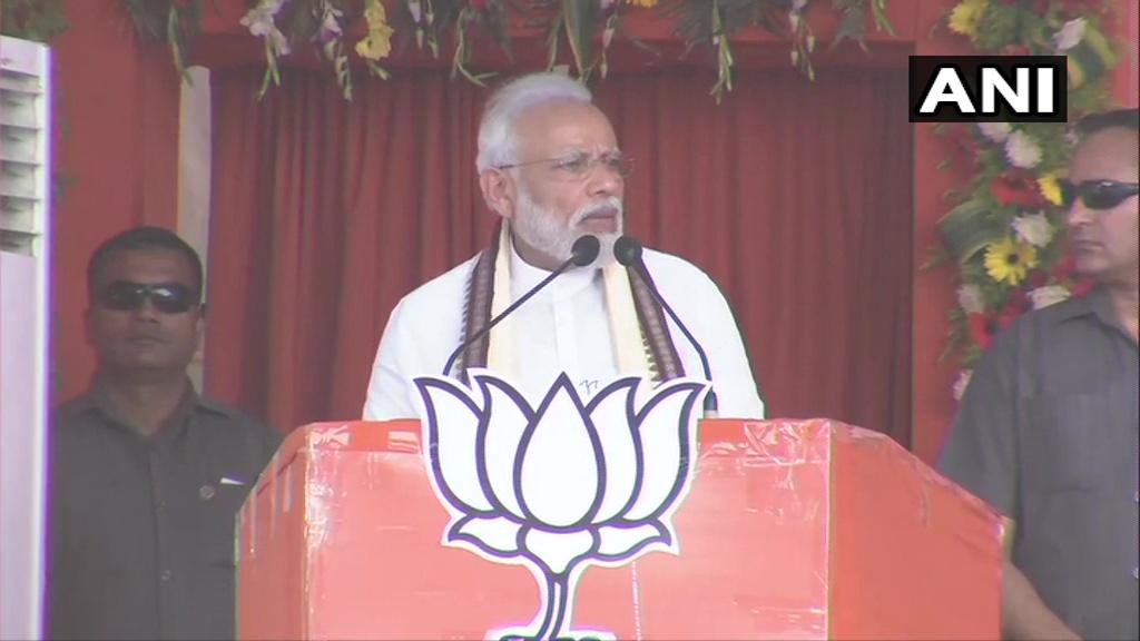 PM Modi accuses Congress of Tughlaq road election scam, looting money of poor