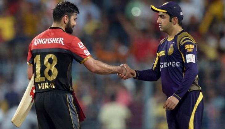 Gautam Gambhir and Virat Kohli