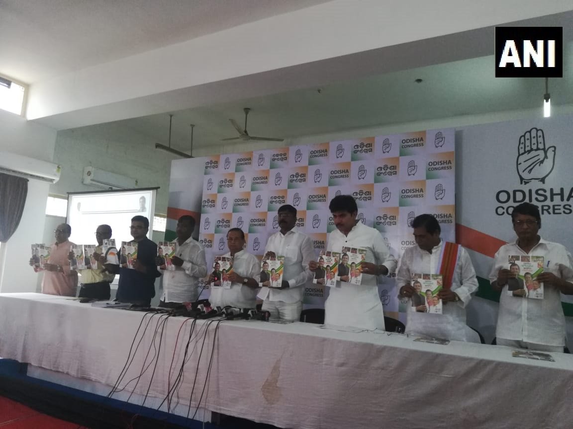Congress releases manifesto for Odisha elections