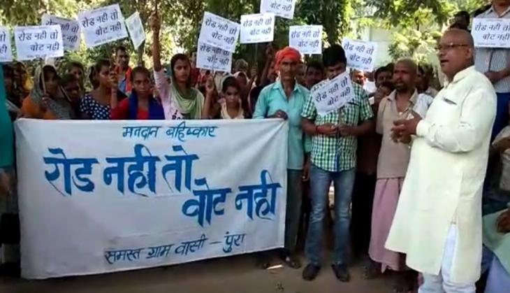 Natives of Bijnor,UP threaten to boycott polls, says 'No roads, No vote' 