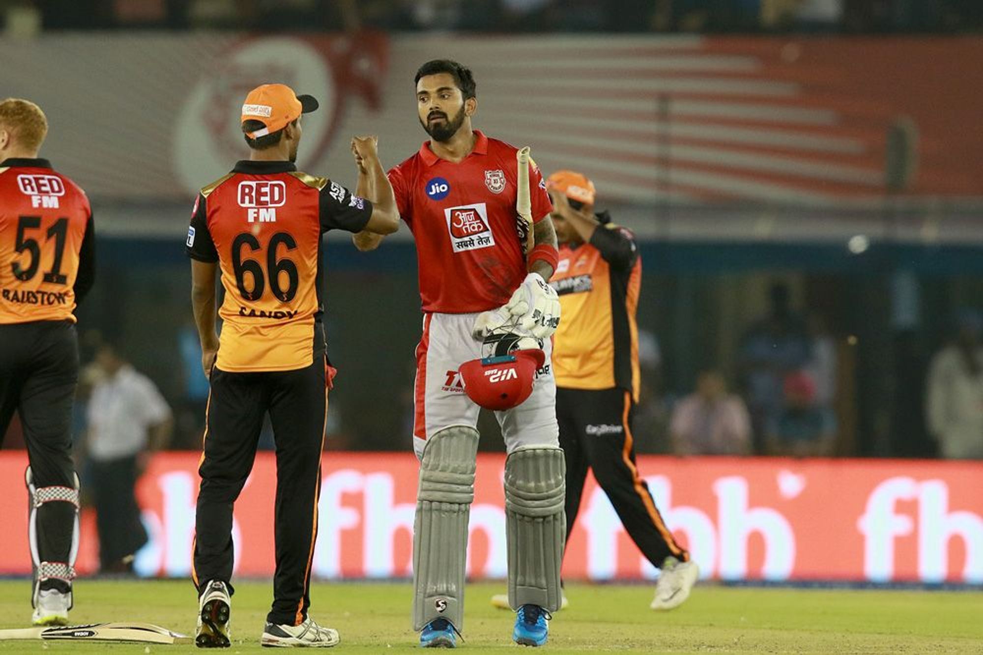 KL Rahul rescue Kings XI Punjab despite Hyderabad's de facto captain David Warner's effort