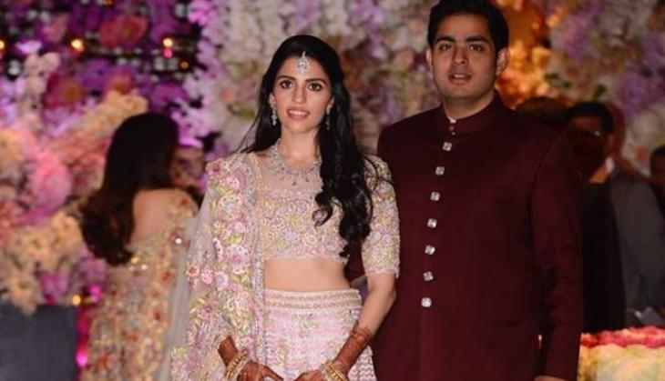 Akash Ambani and Shloka Mehta