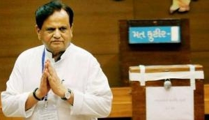 Ahmed Patel visits AICC officer, being raided by I-T officials; lands in controversy after picture emerges
