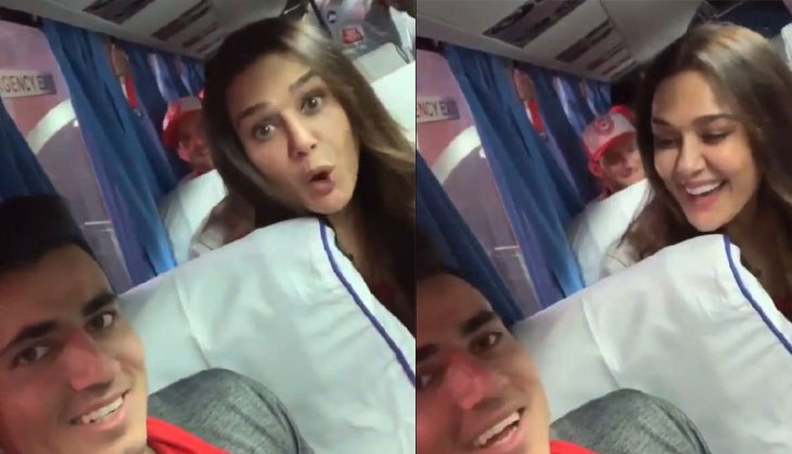 Watch: Preity Zinta speaking Pashto language with Mujeeb Ur Rahman is so cute!