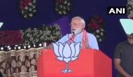 'Congress only comes to power to loot' says PM Modi