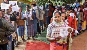 Lok Sabha Elections 2019: Voters turn up in large numbers in Naxal hit Bastar constituency in Chhattisgarh