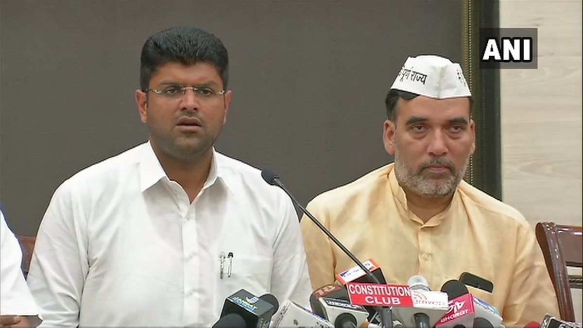 AAP, JJP alliance confirmed, to contest LS polls in Haryana jointly