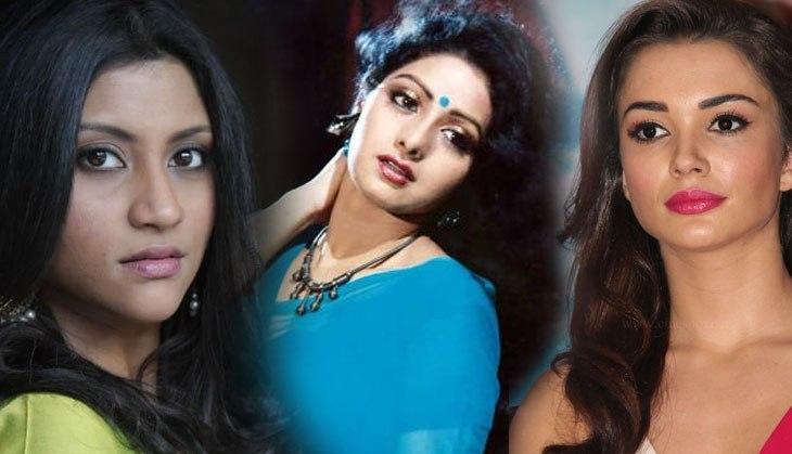 Amy Jackson, Sridevi and Konkona