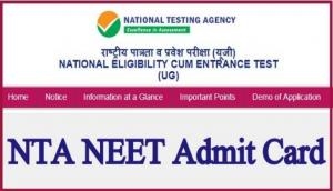 NEET 2022 Admit Card: Know when to download NEET UG hall tickets