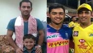 Meet MS Dhoni's six year-old fan Riyan Parag who is now his rival in IPL