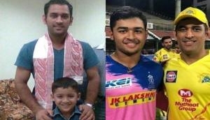 Meet MS Dhoni's six year-old fan Riyan Parag who is now his rival in IPL