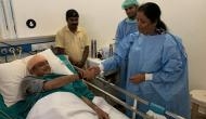 Nirmala Sitharaman visits injured Shashi Tharoor in hospital, Congress MP tweets, 'Touched by her gesture'
