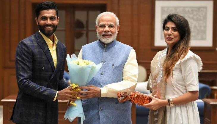Ravindra jadeja Support BJP