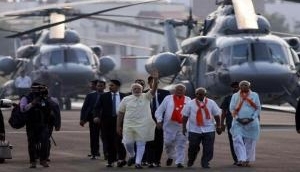 Election Commission suspends poll officer for checking PM Modi's helicopter