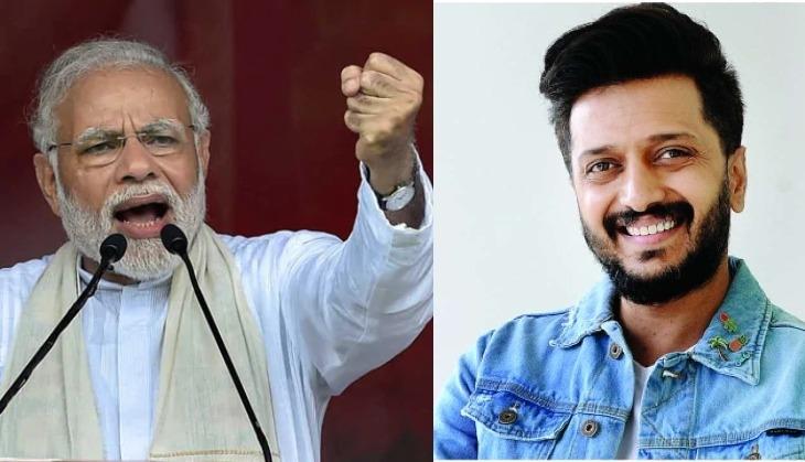Ritesh Deshmukh and PM Narendra Modi