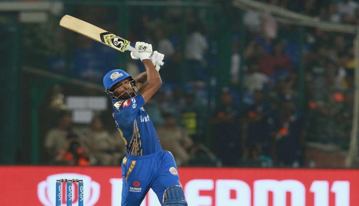 Hardik Pandya continues MS Dhoni's legacy, plays 'Helicopter' shot leaves Pollard in awe