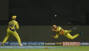 Watch: Faf du Plessis takes an amazing relay catch to leave Maldivian President awe struck