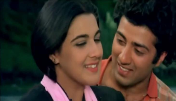 Sunny Deol and Amrita Singh