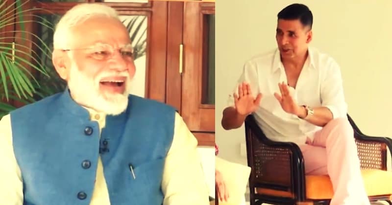 Watch: Akshay Kumar turns interviewer for PM Modi; engages in ‘non-political’ candid chat