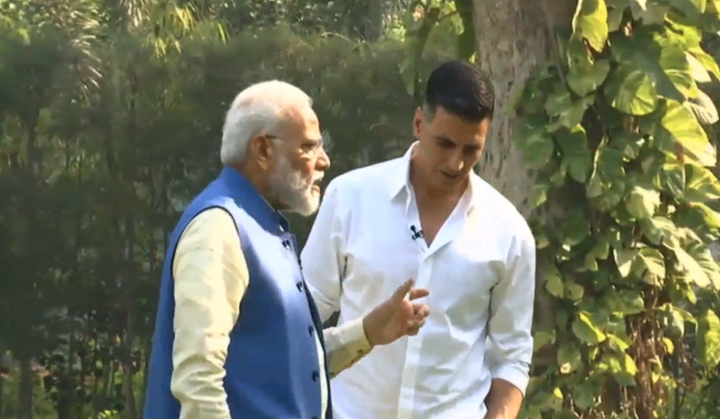 Akshay Kumar to PM Modi on anger management: Ek boxing bag ghar pe rakha hua hai