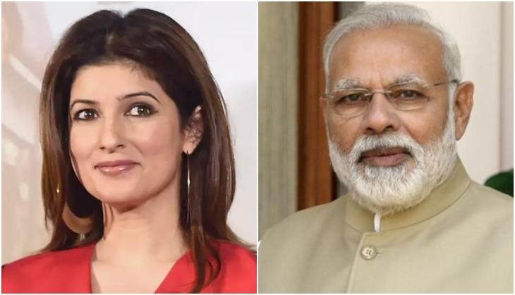 PM Modi and Twinkle Khanna