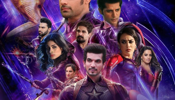 Naagin 3 team turns into Avengers Endgame superheroes; Mouni Roy as Black Widow, Arjun Bijlani as Captain America
