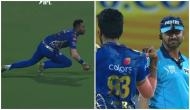 Krunal Pandya takes an amazing running catch, leaves Jasprit Bumrah and umpires in awe