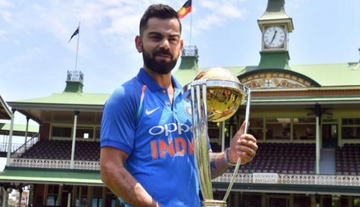 Virat Kohli Holding World Cup At Lords Balcony Team India Coach Dreams Catch News 8187