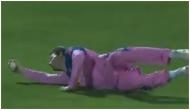 Watch: Steve Smith takes an unbelievable catch with his injured hand just before the World Cup