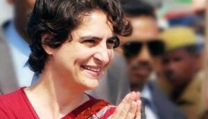 Priyanka Gandhi joins saree trend on Twitter with throwback wedding photo