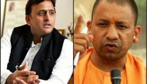 Akhilesh Yadav introduces 'baba' resembling Yogi Adityanath