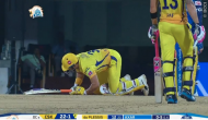 Video: Suresh Raina hits a 'falling shot' that went for a boundary, fielders keep watching