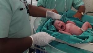 Bhubaneshwar: A Baby girl born in the midst of disastrous storm named after cyclone 'Fani'