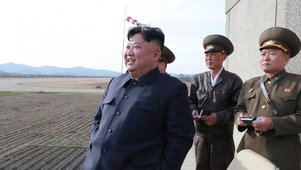North Korea tests rocket launchers and 'tactical guided weapons'