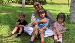 Gauri Khan spends time with AbRam, Yash and Roohi; SRK comments 'Maa Tujhe Salaam'