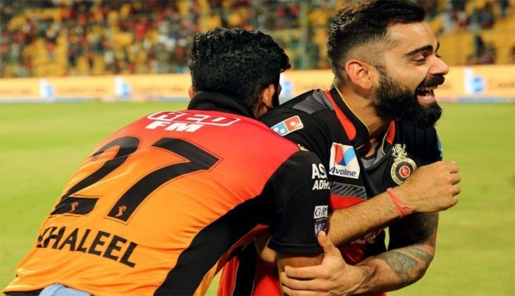 Virat Kholi And Khaleel Ahmed
