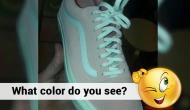What color do you see? Check out this sneaker’s color which left Twitterati in dilemma; see viral pic