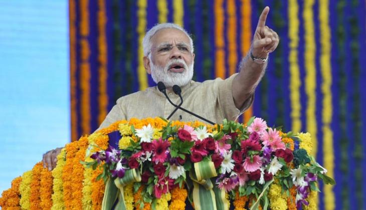 Congress arrogant , the nation is saying 'ab bahut hua' : PM Modi