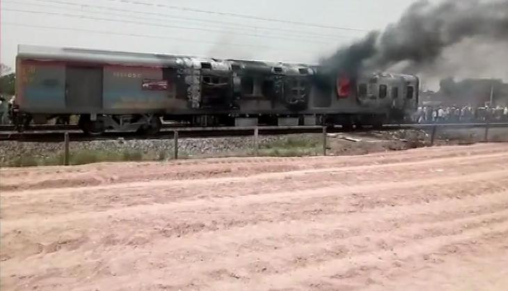 Train Fire