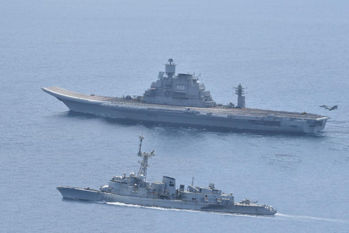 India joins naval exercises by US, Philippines, Japan in South China Sea