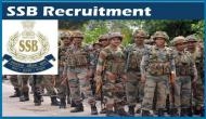 SSB Recruitment 2019: New job notification released for male, female for Constable posts