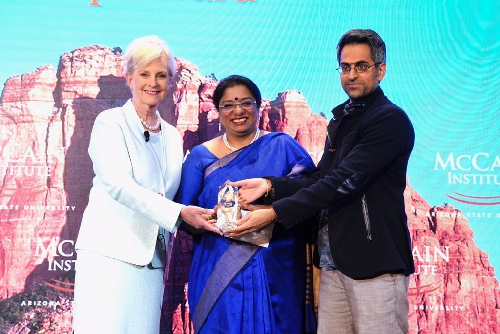 IPS officer who led Nirbhaya case receives 2019 McCain Institute Award for courage and leadership 
